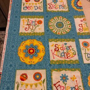 Moda Bloomin' Fresh Deb Strain #19660 1 yd + 10" 100% cotton Quilt Friend Fabric